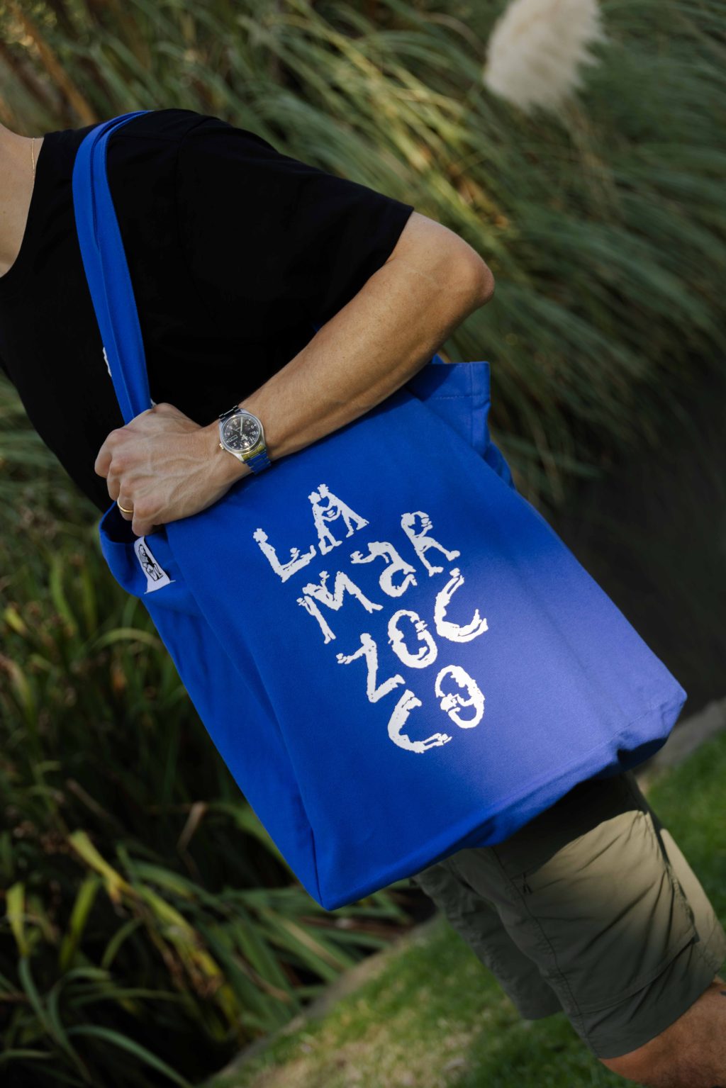Blue Market Bag