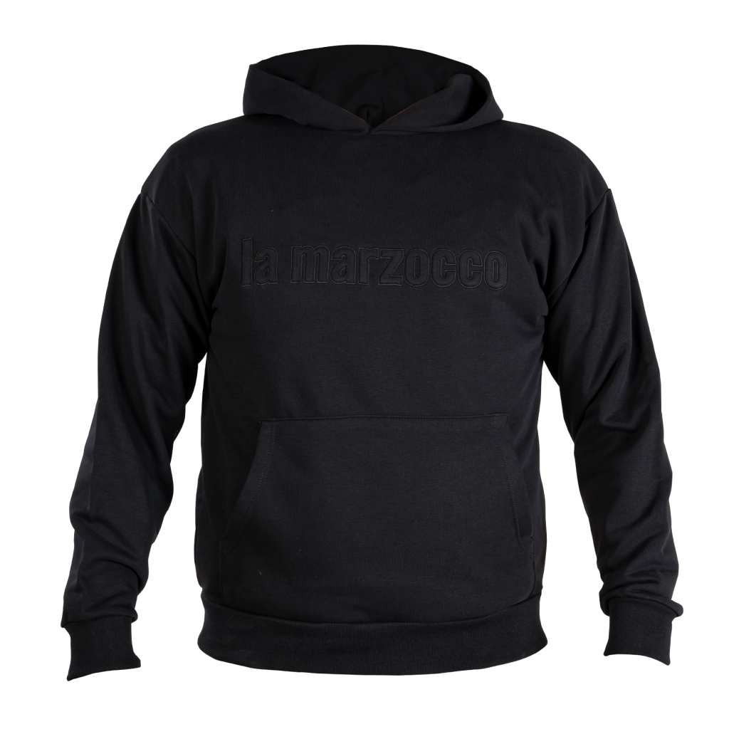Black Hoodie – 3d logo_3 3D La Marzocco Logo Hoodie