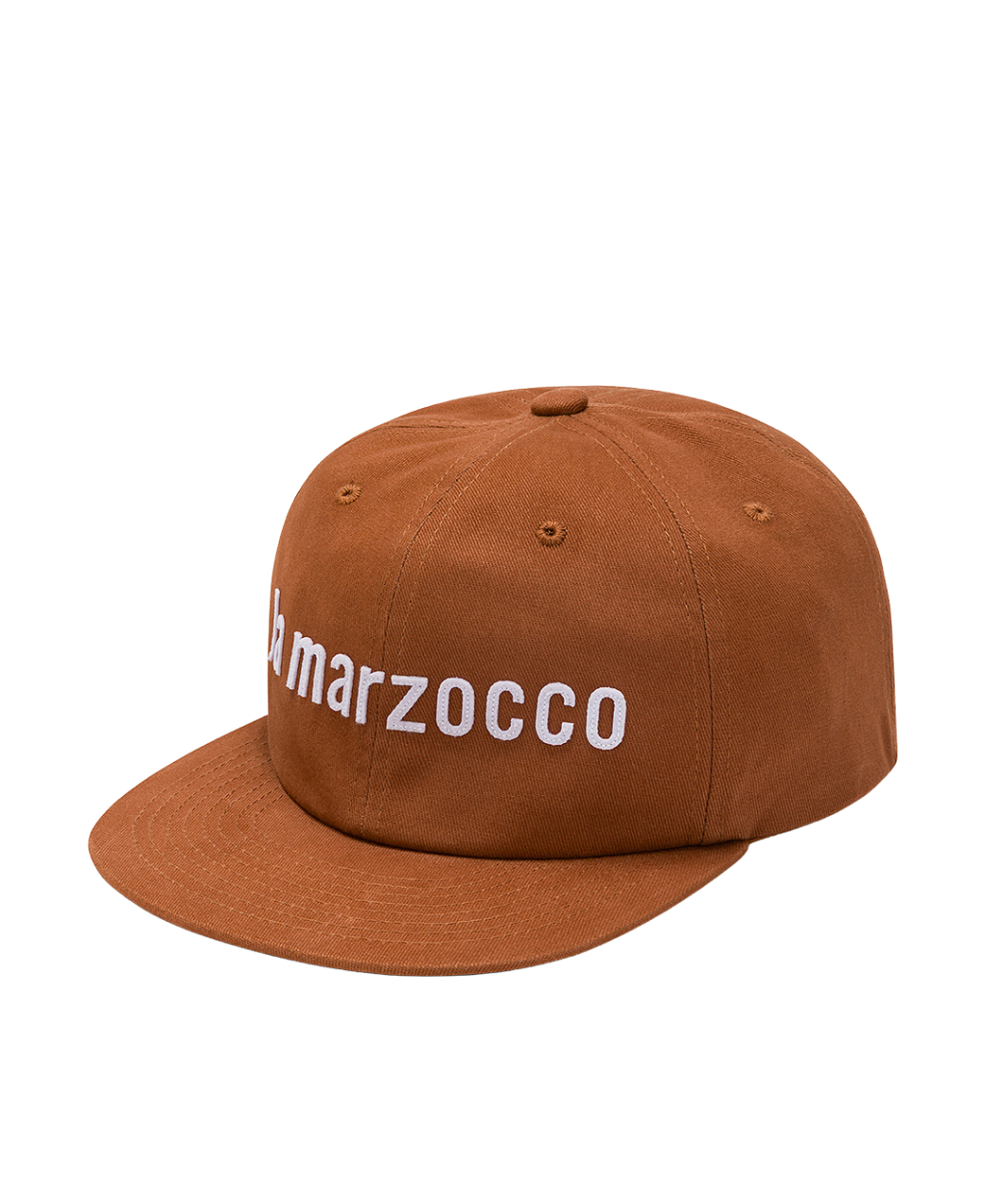 Y1085_1 Rust Text Logo Cap